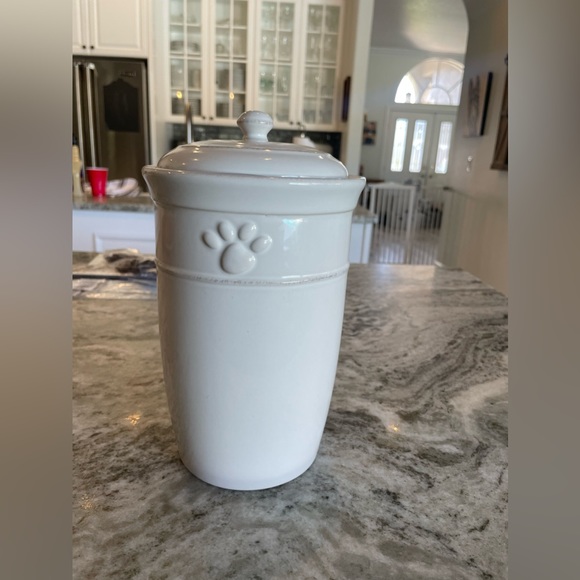 Pottery Barn Dog Cambria Pottery Barn Dog Treat Jar Poshmark